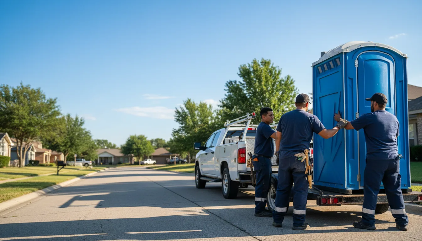 Portable Toilet Rental in New Boston, TX near me